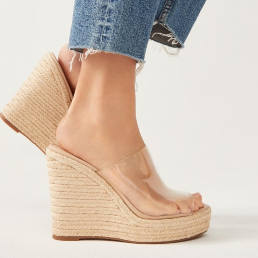 ALDO DRAMETH CLEAR WEDGES